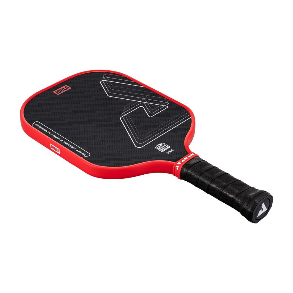 Pickleball JOOLA Scorpeus Double Vision 16mm Pickleball Paddle Green