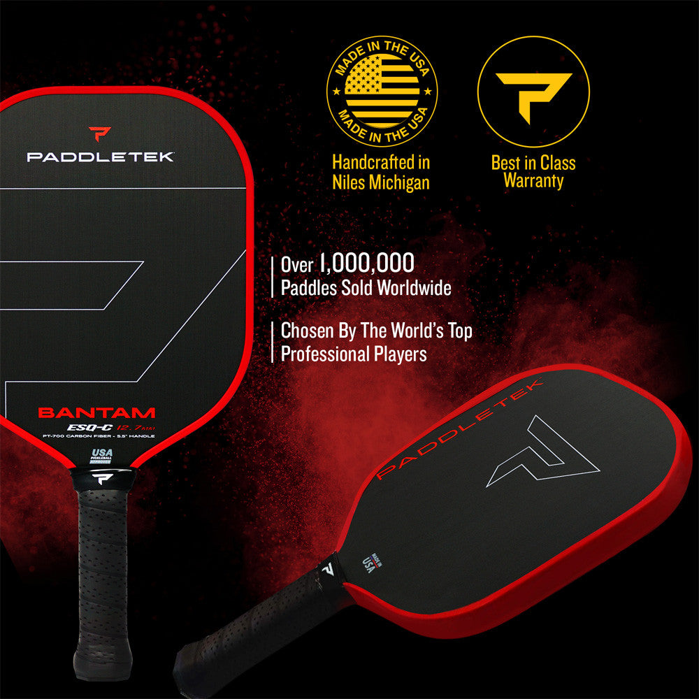 Pickleball Paddletek Bantam ESQ-C 12.7mm Pickleball Paddle Blue