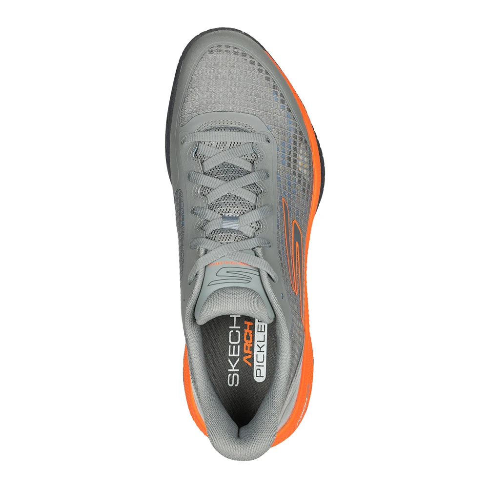 Pickleball Skechers Viper Court Pro Pickleball Shoe Grey/Orange