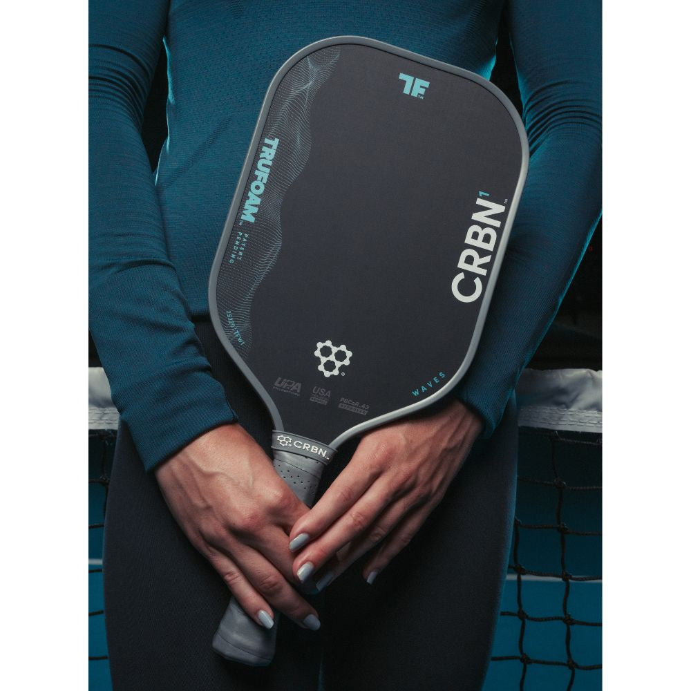 Pickleball CRBN TruFoam Waves 1 Elongated Pickleball Paddle