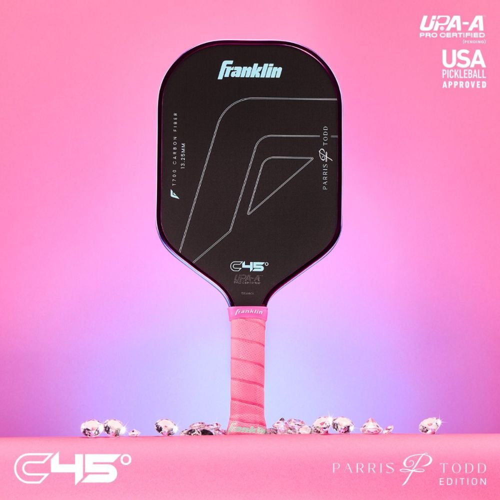 Pickleball Franklin C45 Parris Todd 13.25mm Pickleball Paddle Lilac