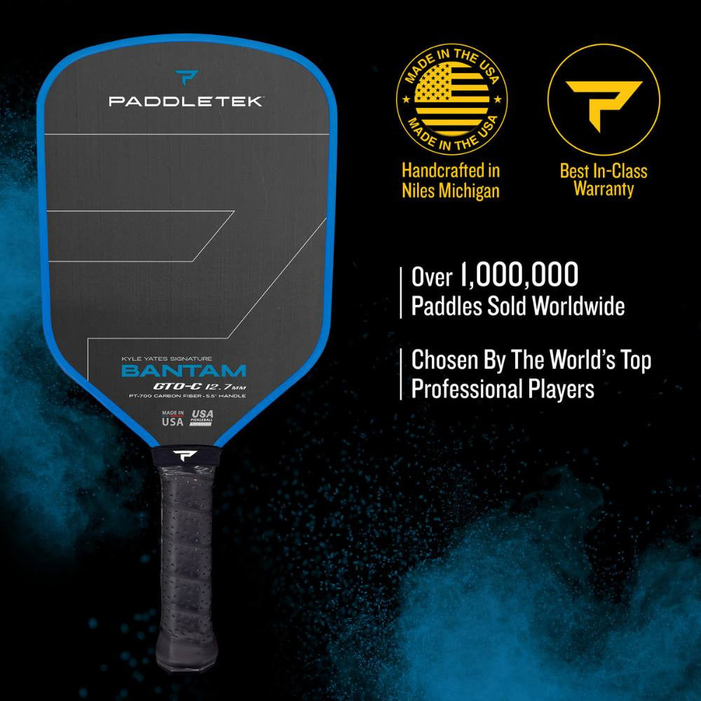 Pickleball Paddletek GTO-C 12.7mm Pickleball Paddle Fire Red