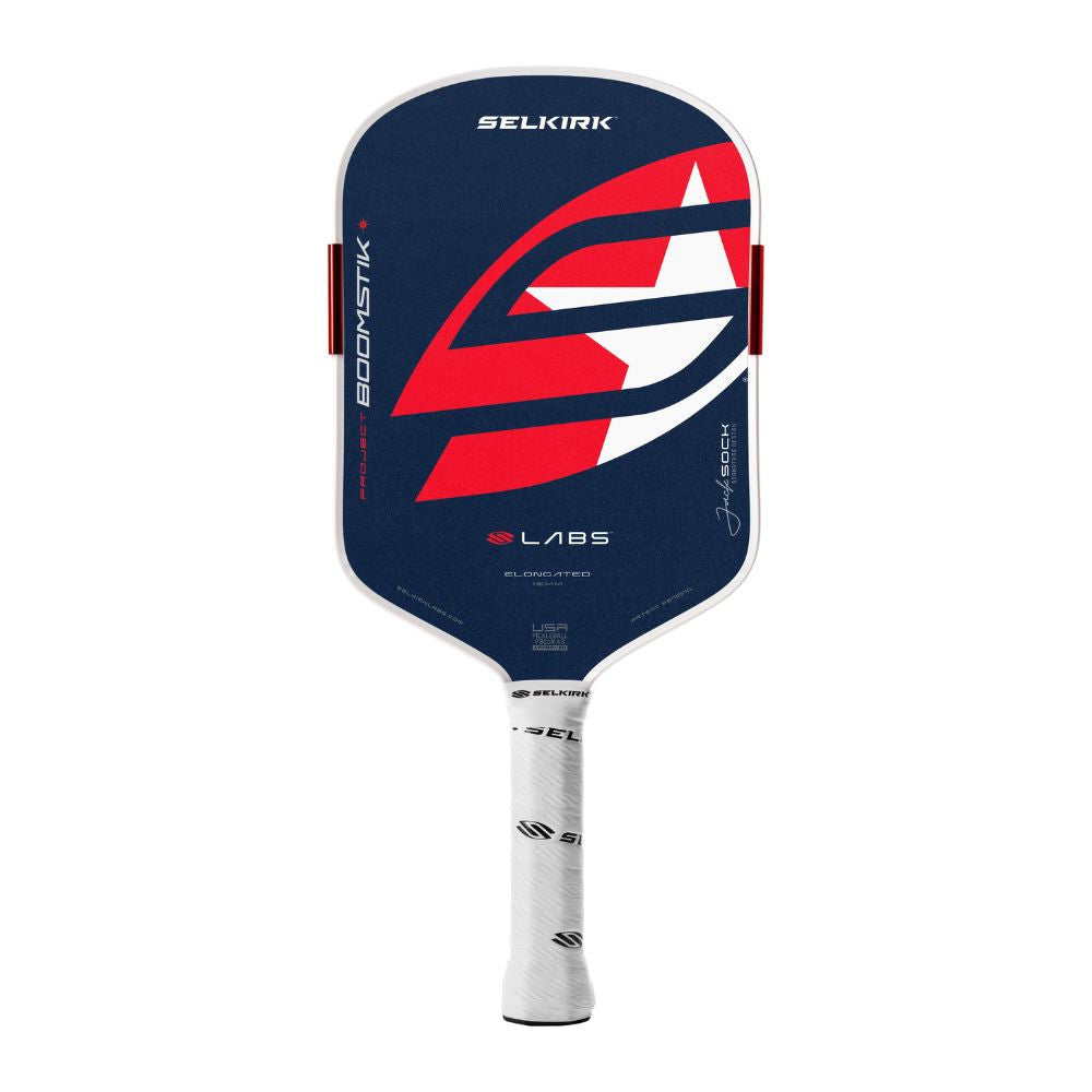Pickleball Selkirk Labs Boomstik Elongated Paddle for Power & Spin 1776 Capsule