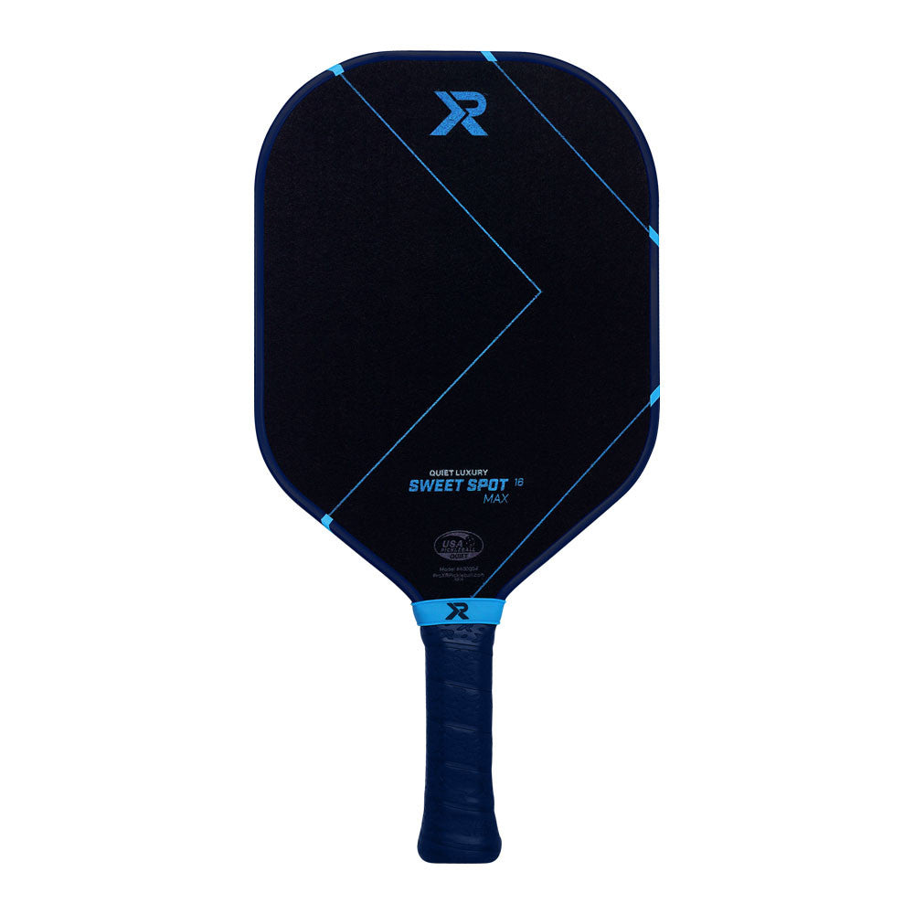 Pickleball ProXR Quiet Luxury Sweet Spot Max Pickleball Paddle Navy Blue/Light Blue