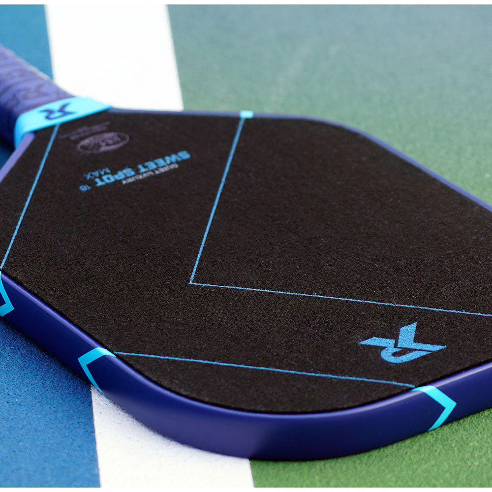Pickleball ProXR Quiet Luxury Sweet Spot Max Pickleball Paddle Navy Blue/Light Blue