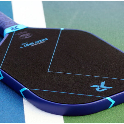 Pickleball ProXR Quiet Luxury Sweet Spot Max Pickleball Paddle Navy Blue/Light Blue