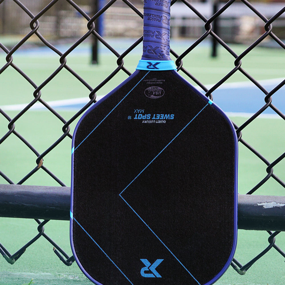 Pickleball ProXR Quiet Luxury Sweet Spot Max Pickleball Paddle Navy Blue/Light Blue