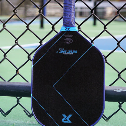 Pickleball ProXR Quiet Luxury Sweet Spot Max Pickleball Paddle Navy Blue/Light Blue