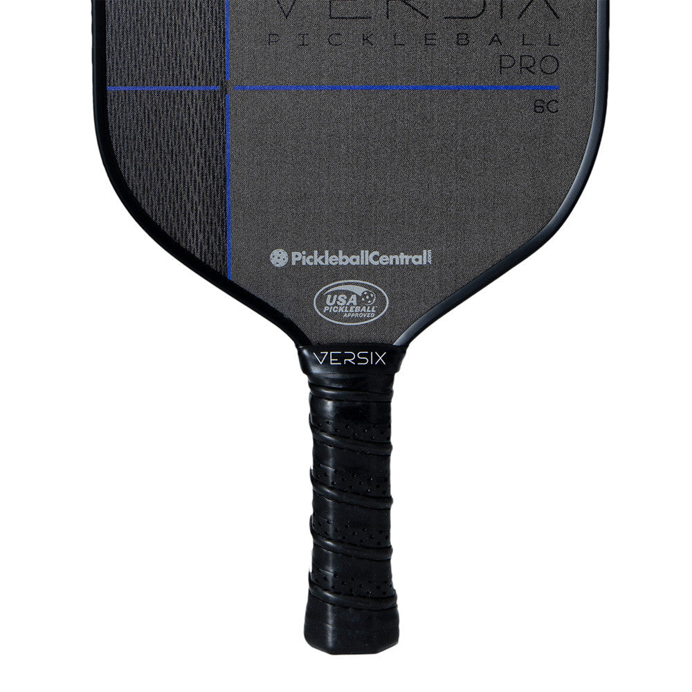 Pickleball VERSIX Pro 6C Carbon Control Pickleball Paddle Black