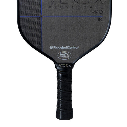 Pickleball VERSIX Pro 6C Carbon Control Pickleball Paddle Black