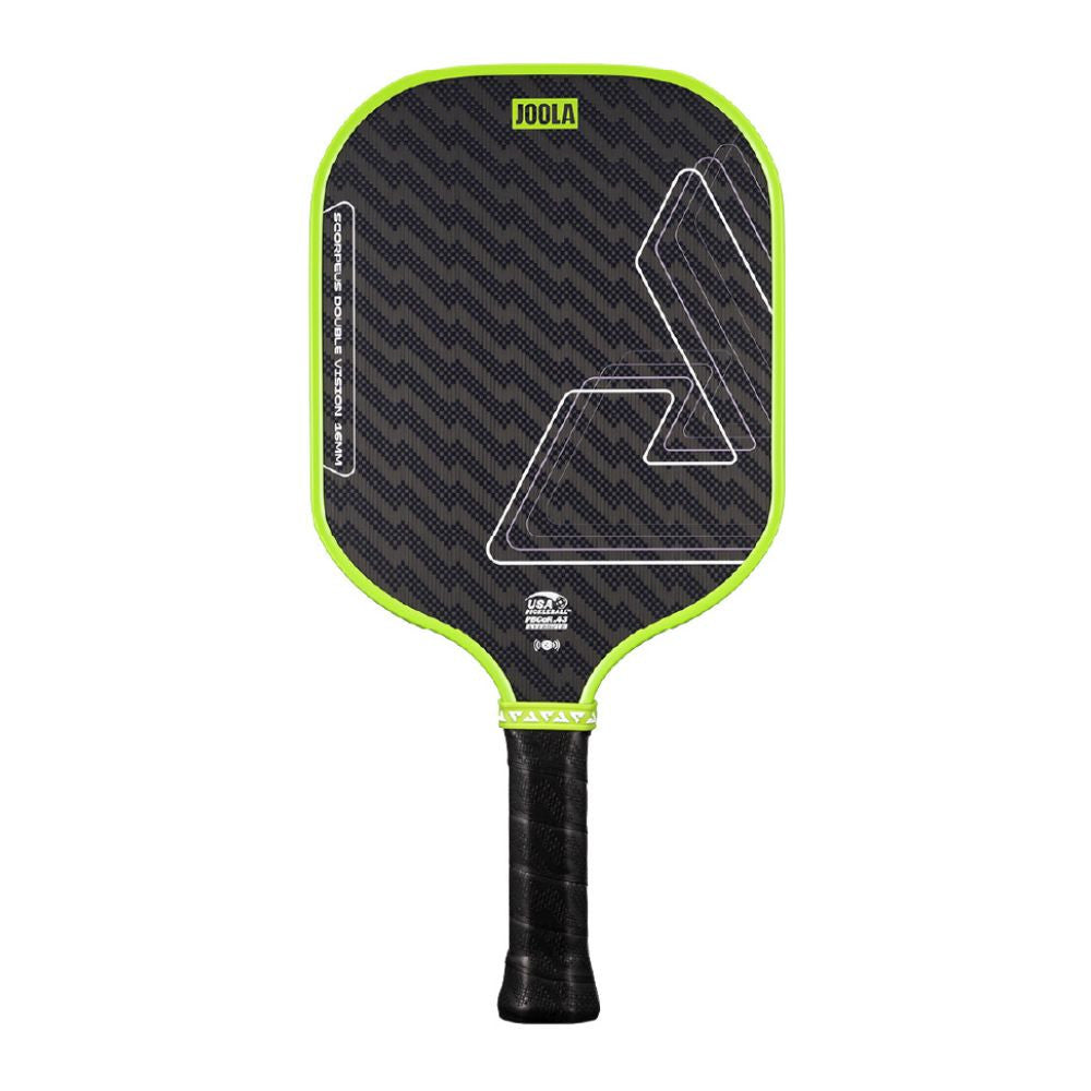 Pickleball JOOLA Scorpeus Double Vision 16mm Pickleball Paddle Green