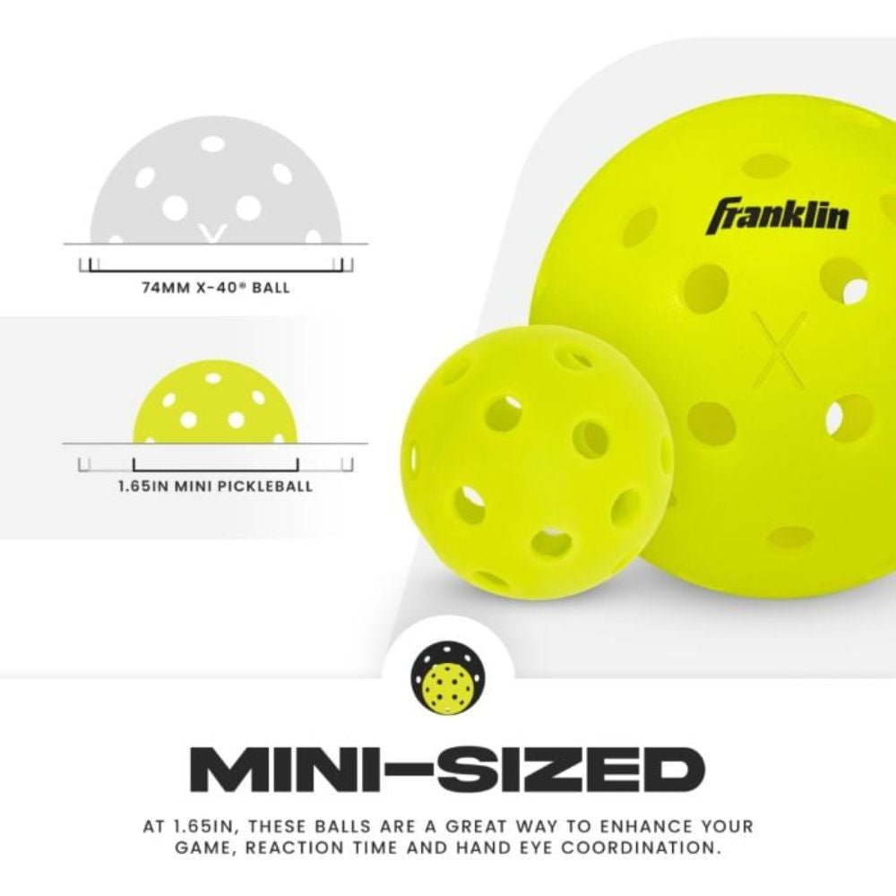 Pickleball Franklin Sports Mini Training Pickleballs