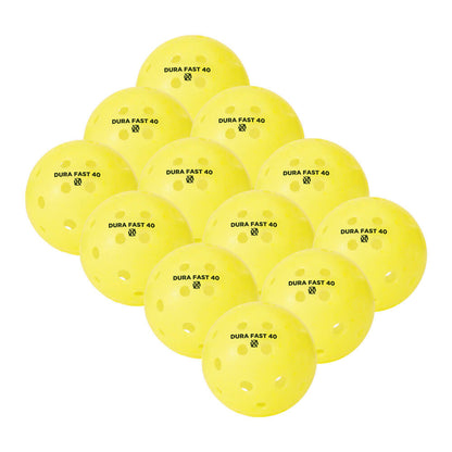 Pickleball Dura Fast-40 Pickleballs Neon