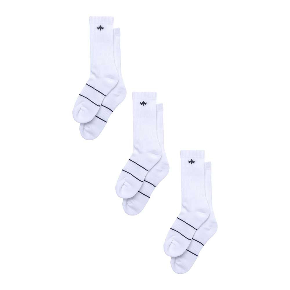 Pickleball Diadem Performance Crew Sock Black