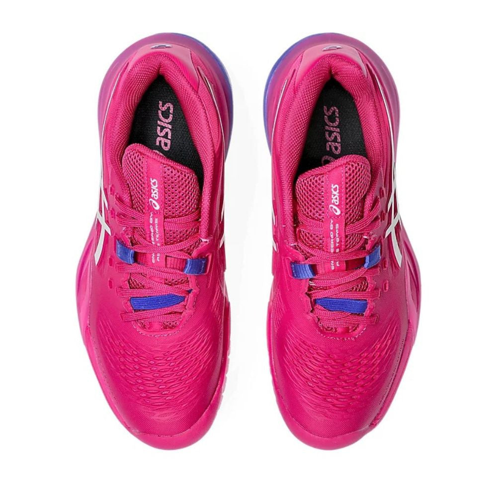 Pickleball ASICS Gel Resolution X Pickleball Shoe - Bright Rose/Cream Bright Rose/Cream