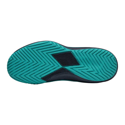 Pickleball Diadem Court Flo Court Shoes -  Unisex Black/Teal