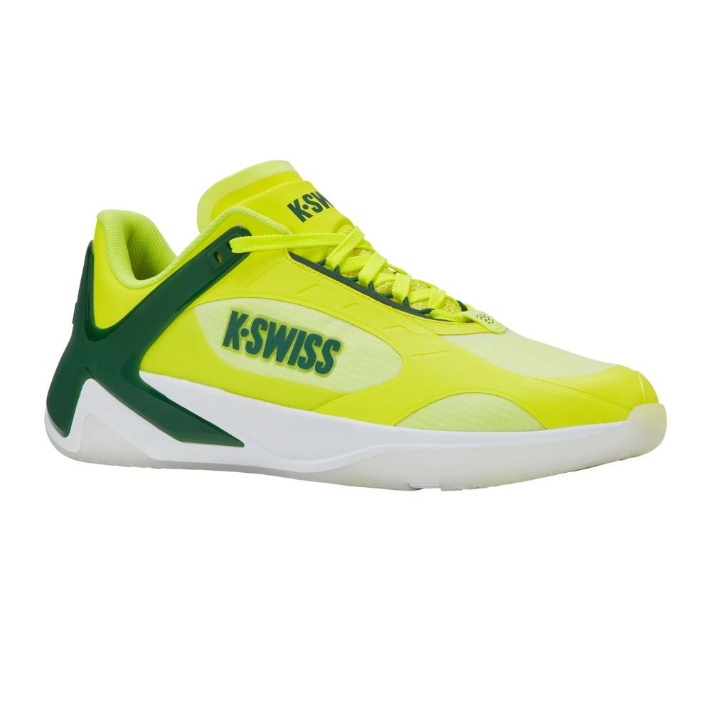 Pickleball K-Swiss K-Frame Pickleball Shoe - Neon Lime/Eden/White