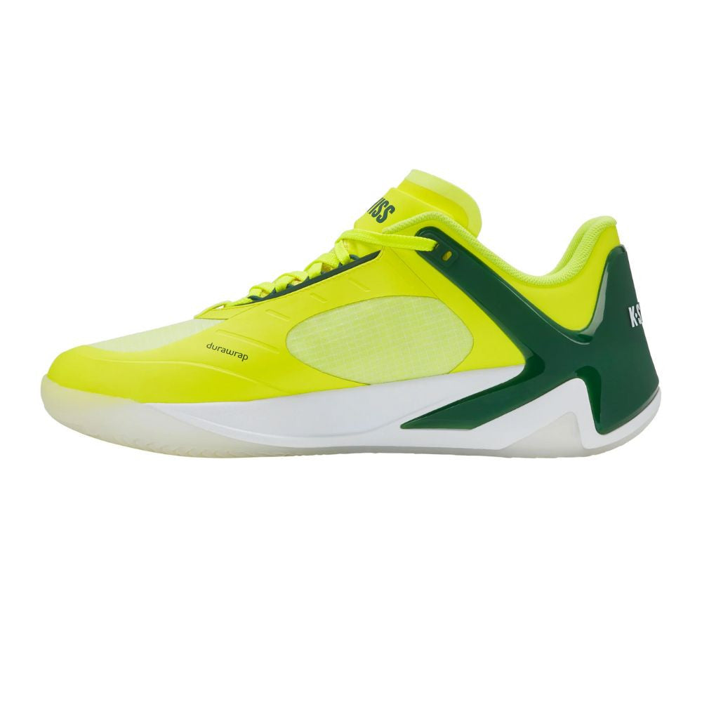 Pickleball K-Swiss K-Frame Pickleball Shoe - Neon Lime/Eden/White