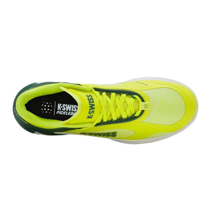 Pickleball K-Swiss K-Frame Pickleball Shoe - Neon Lime/Eden/White
