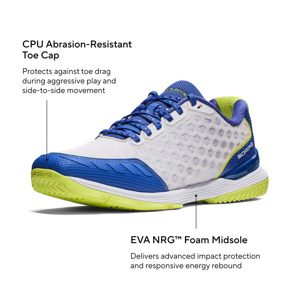 Pickleball SQAIRZ XRZ2™ Pickleball Court Shoes - Ember Electric Volt