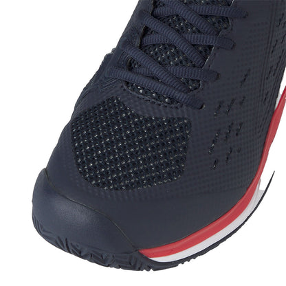 Pickleball Wilson Rush Pro Ace  Pickleball Court Shoe Navy Blazer/White/Wilson Red