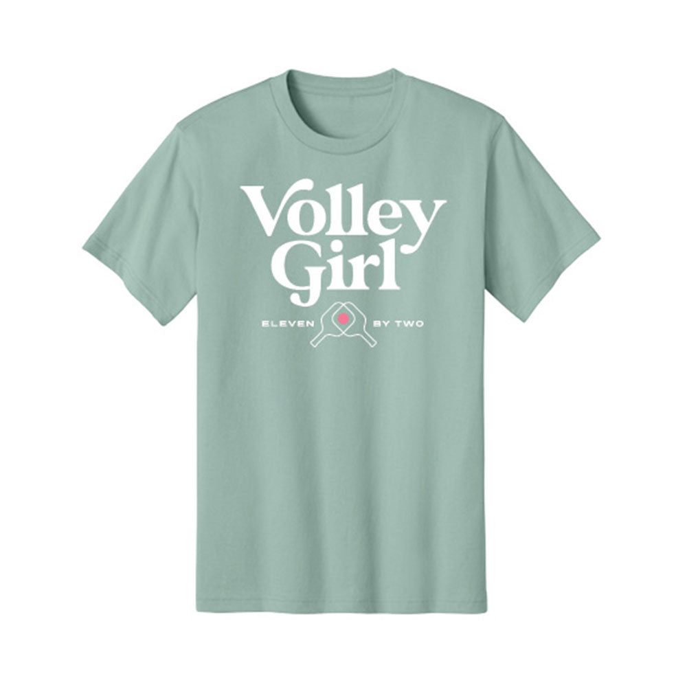 Pickleball ZER002 Volley Girl T-Shirt - Unisex Charcoal