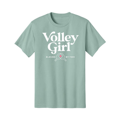 Pickleball ZER002 Volley Girl T-Shirt - Unisex Charcoal