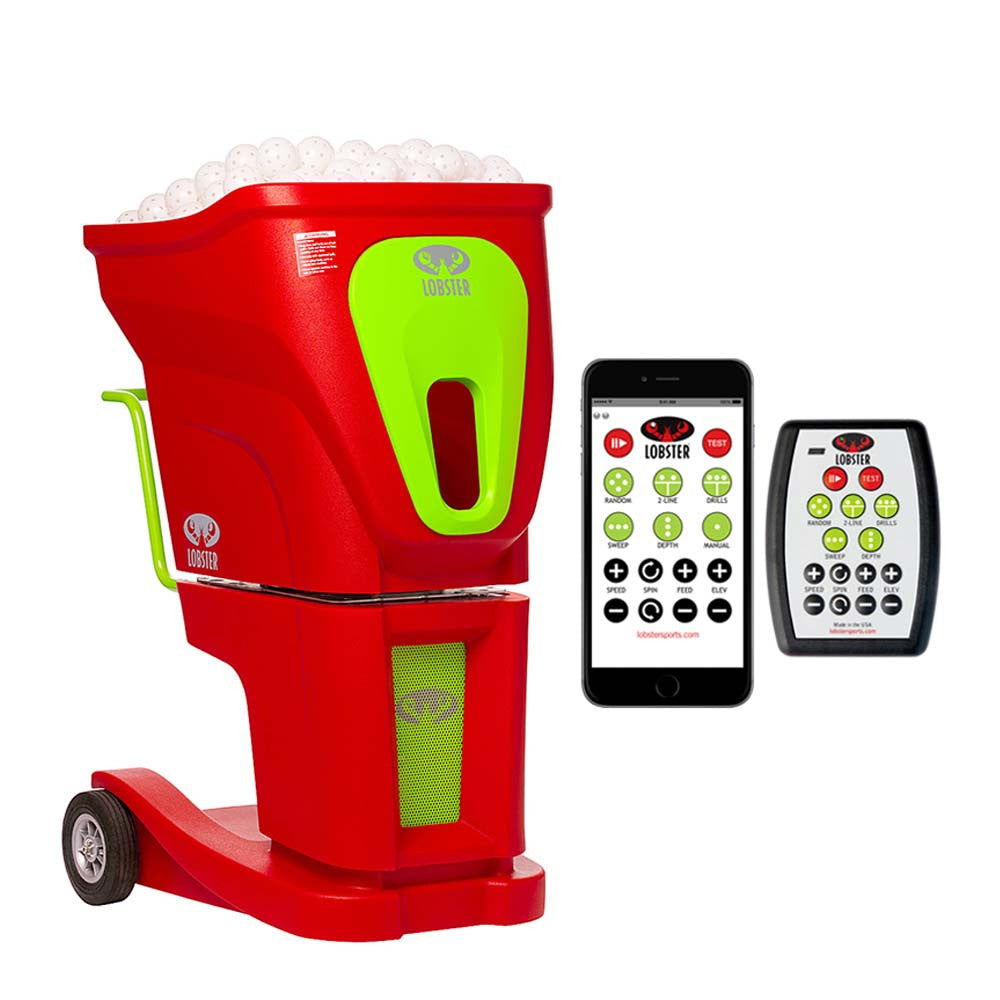 Pickleball Lobster Pickle Phenom Ball Machine