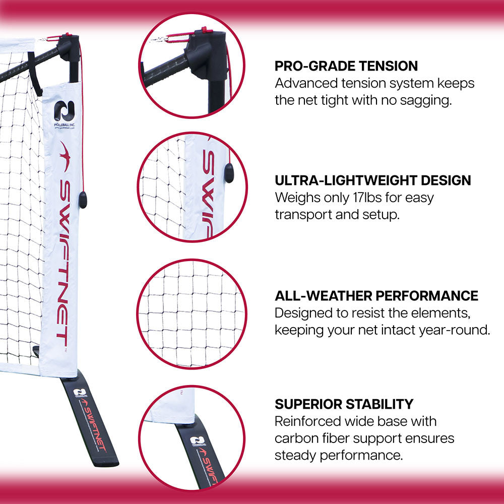 Pickleball SwiftNet 2.1 Portable Pickleball Net