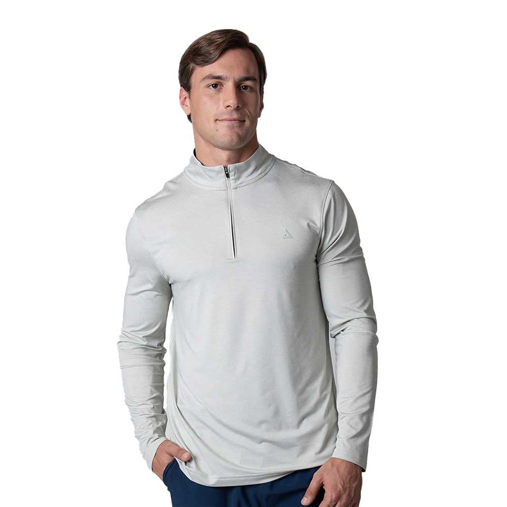 Pickleball JOOLA Quarter Zip Pullover Gravity Gray Heather