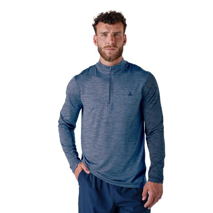 Pickleball JOOLA Quarter Zip Pullover Gravity Gray Heather