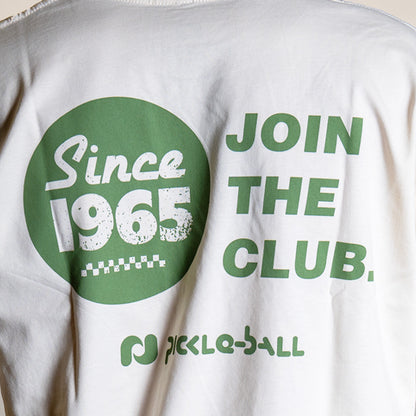 Pickleball Heritage Pickle-ball Join The Club Tee Ecru