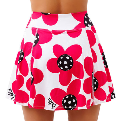 Pickleball Pickleball Bella A-Line Skort Poppy