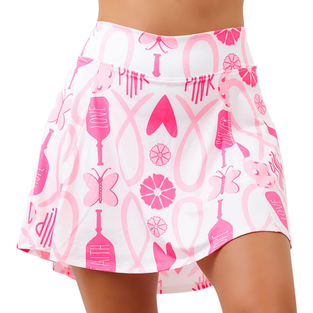 Pickleball Pickleball Bella A-Line Skort Poppy