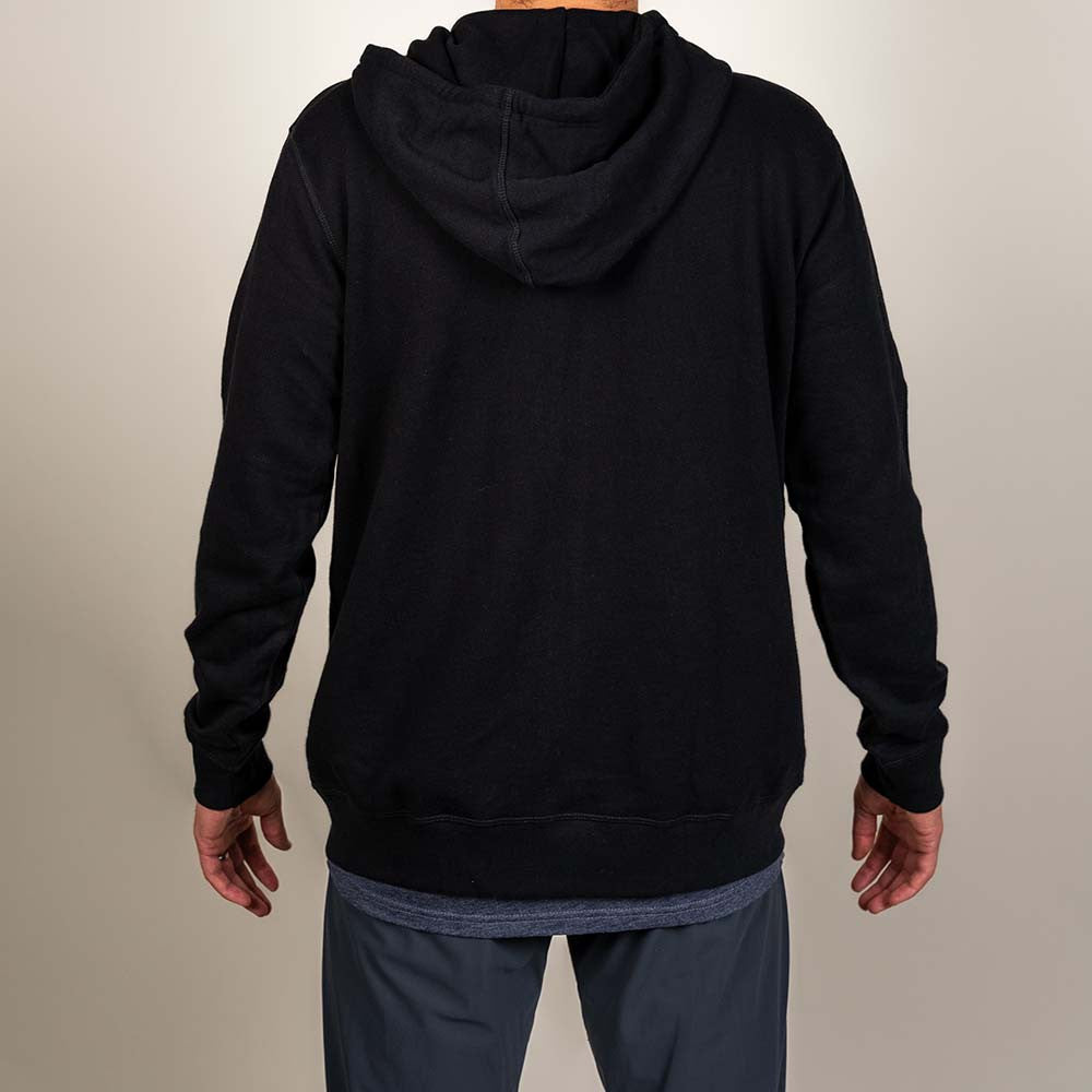 Pickleball PPa Buxton Fleece Zip Hoodie - Unisex Jet Black