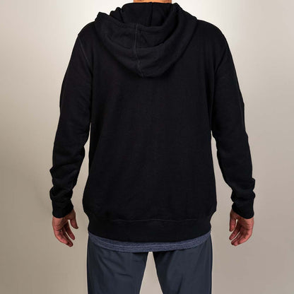 Pickleball PPa Buxton Fleece Zip Hoodie - Unisex Jet Black