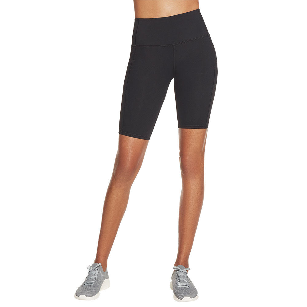 Pickleball Skechers GO WALK Wear High-Waisted 10" Bike Shorts Charcoal Grey