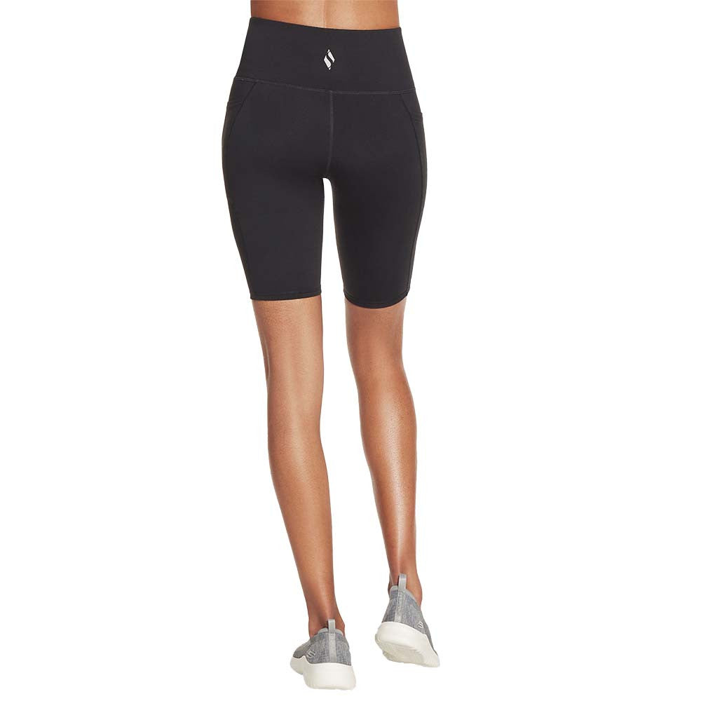 Pickleball Skechers GO WALK Wear High-Waisted 10" Bike Shorts Charcoal Grey