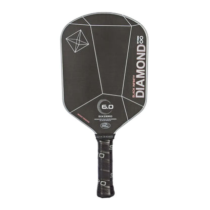 Pickleball Six Zero Infinity Edgeless Black Diamond Power Pickleball Paddle
