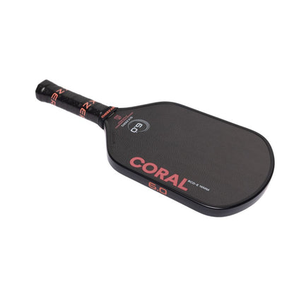 Pickleball Six Zero Coral 16mm Elongated Pickleball Paddle Pink