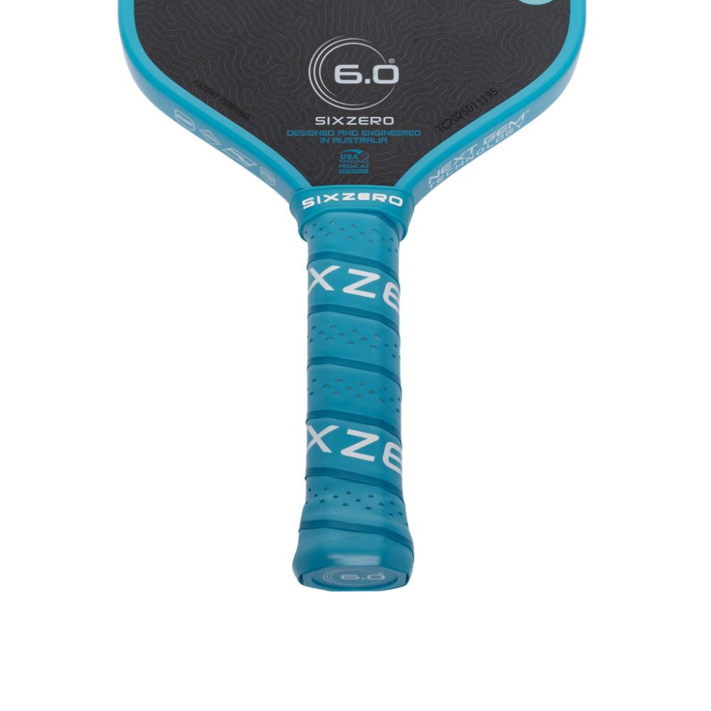 Pickleball Six Zero Coral 16mm Elongated Pickleball Paddle Pink