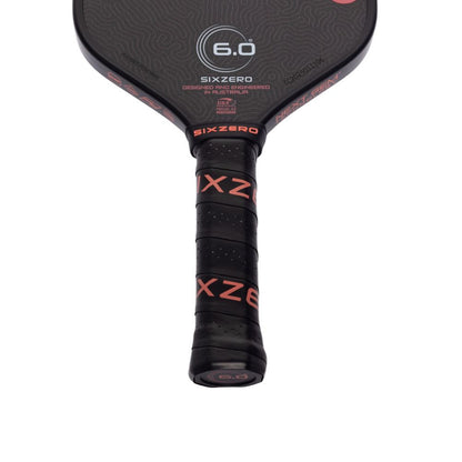 Pickleball Six Zero Coral 16mm Elongated Pickleball Paddle Pink