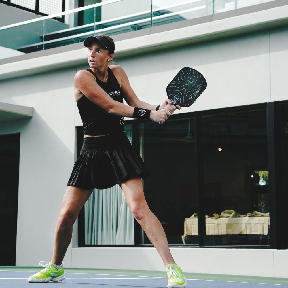 Pickleball Six Zero Black Opal Pickleball Paddle Black