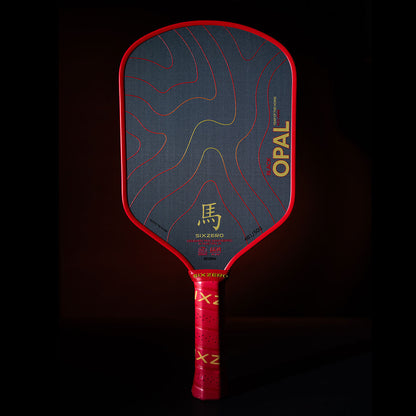 Pickleball Six Zero Black Opal Pickleball Paddle Black
