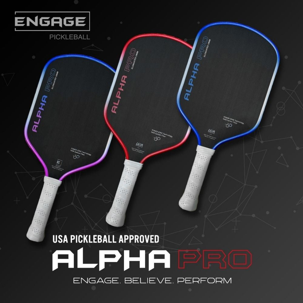 Pickleball Engage Pursuit Alpha Pro 16mm Pickleball Paddle Royal Blue