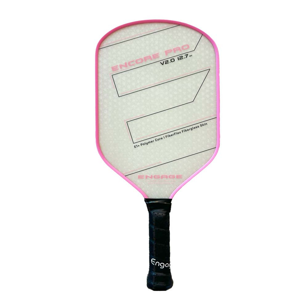 Pickleball Engage Encore Pro V2.0 12.7mm Pickleball Paddle Crimson Red