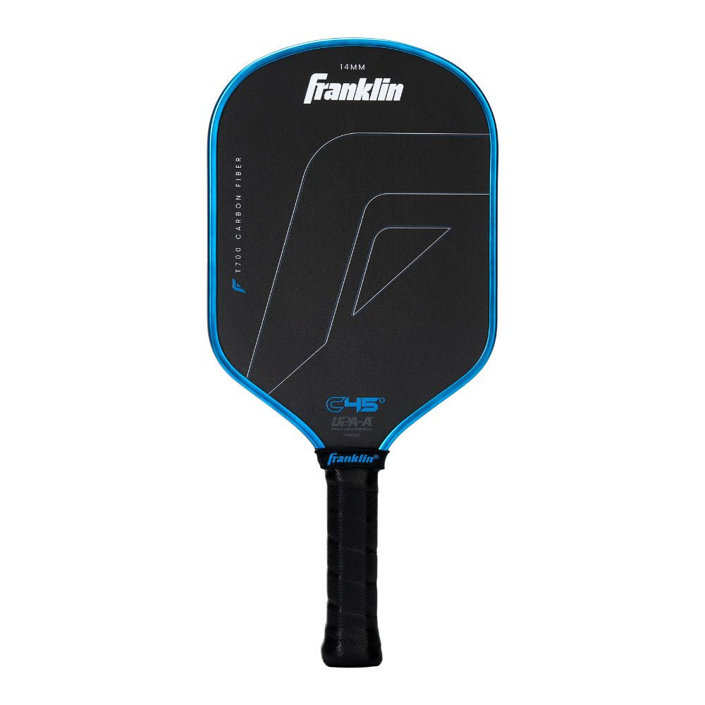 Pickleball Franklin C45 Hybrid 14mm Pickleball Paddle Blue