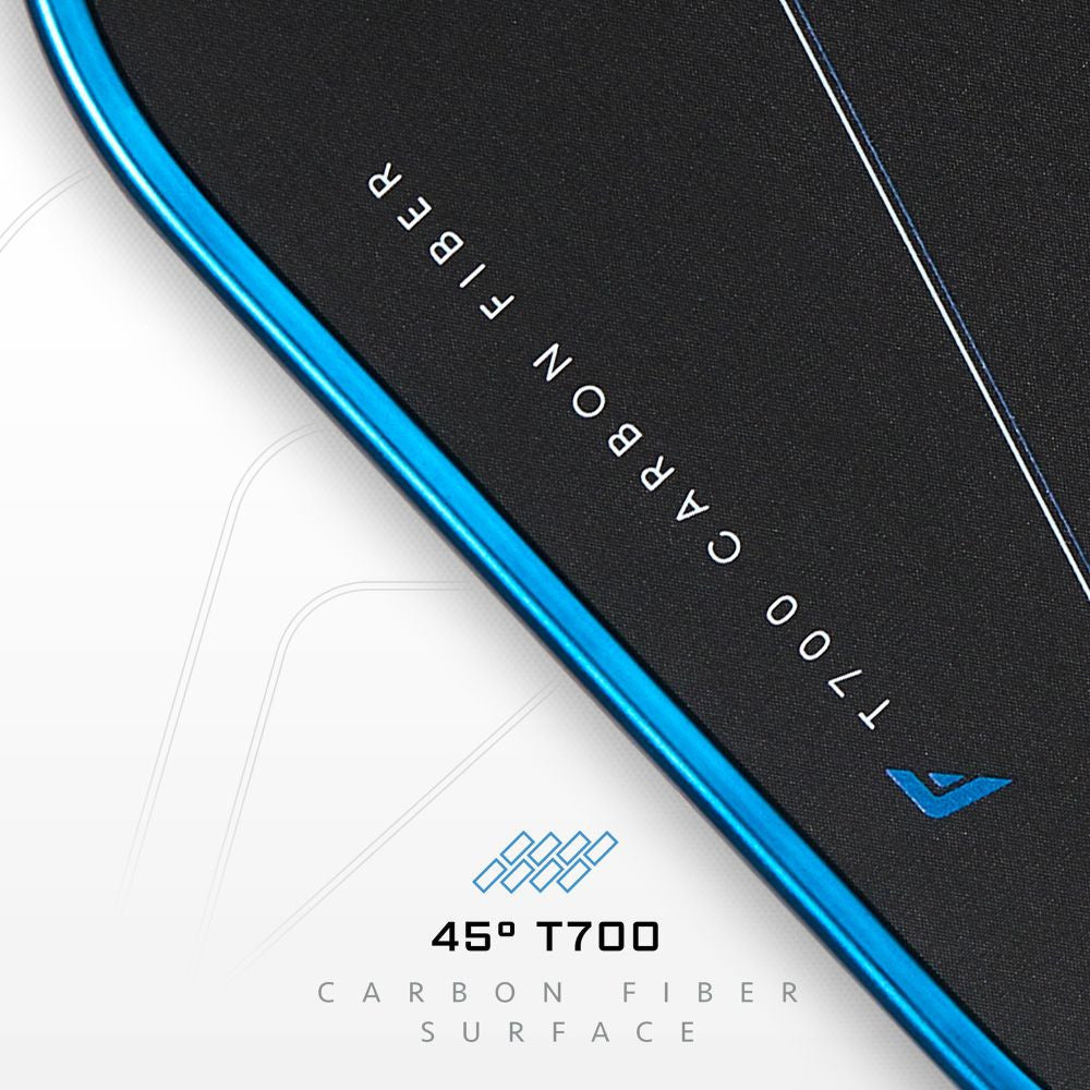 Pickleball Franklin C45 Hybrid 14mm Pickleball Paddle Blue