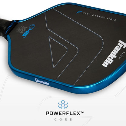 Pickleball Franklin C45 Hybrid 14mm Pickleball Paddle Blue