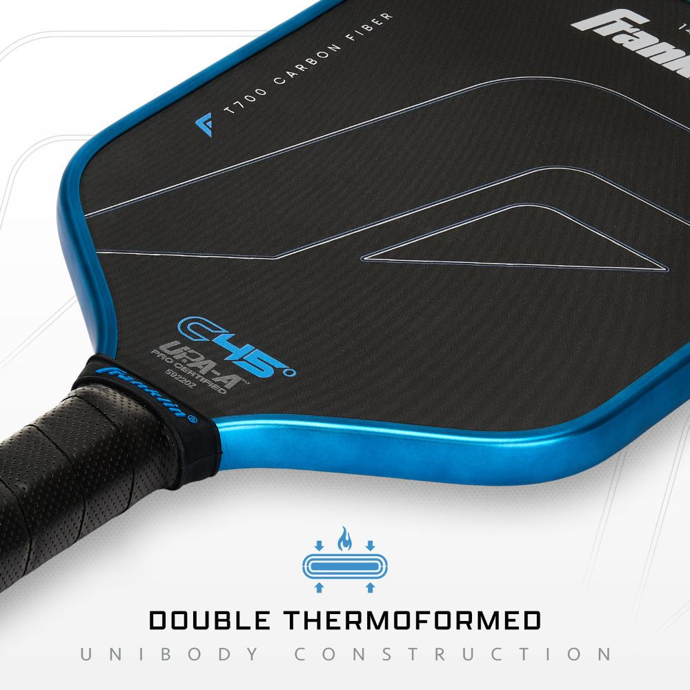 Pickleball Franklin C45 Hybrid 14mm Pickleball Paddle Blue